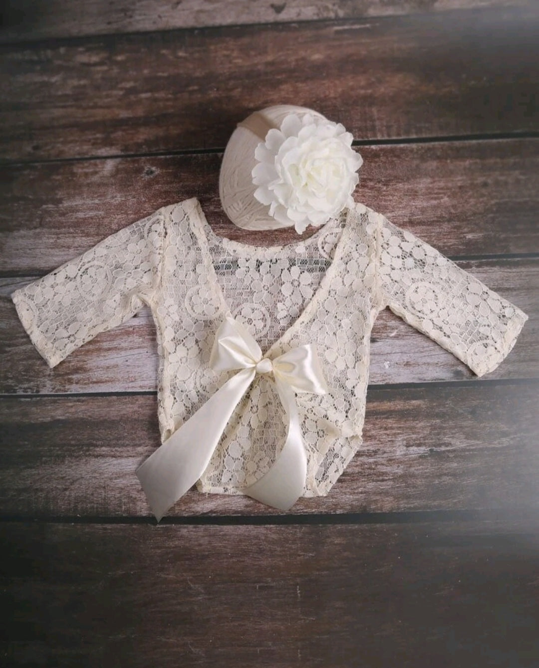 Lace Photoshoot Costume Off White 