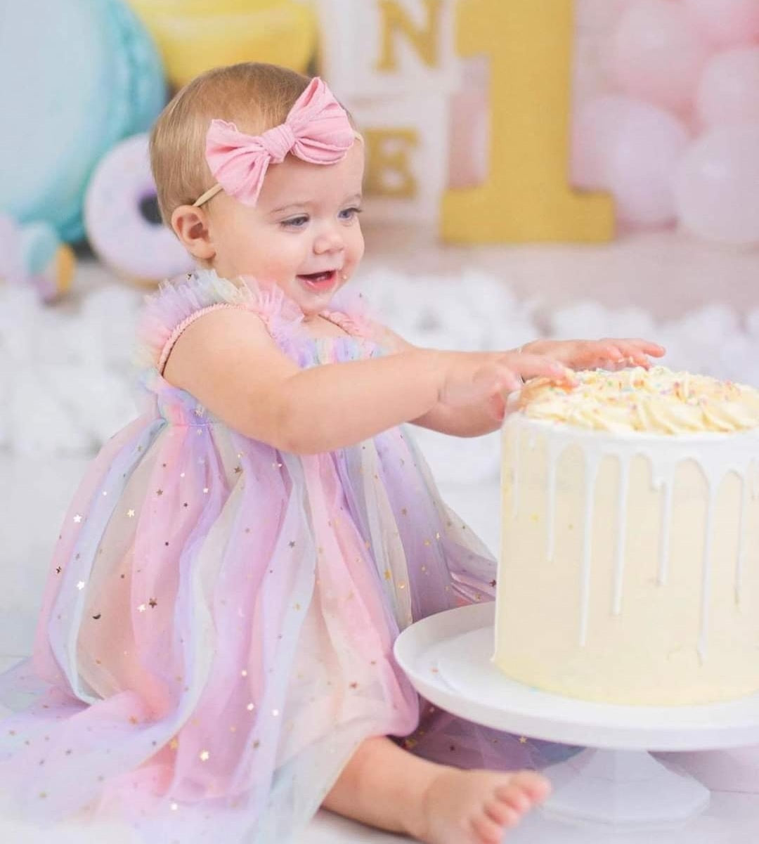 Rainbows and Stars Tulle Dress 1000415