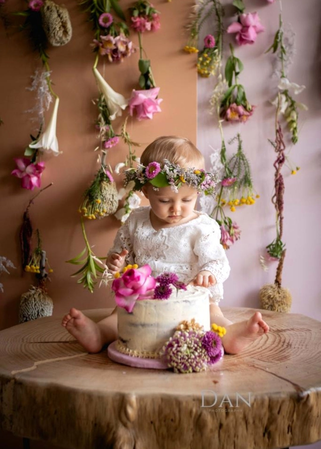 Bell Sleeve Lace White Romper 1000147