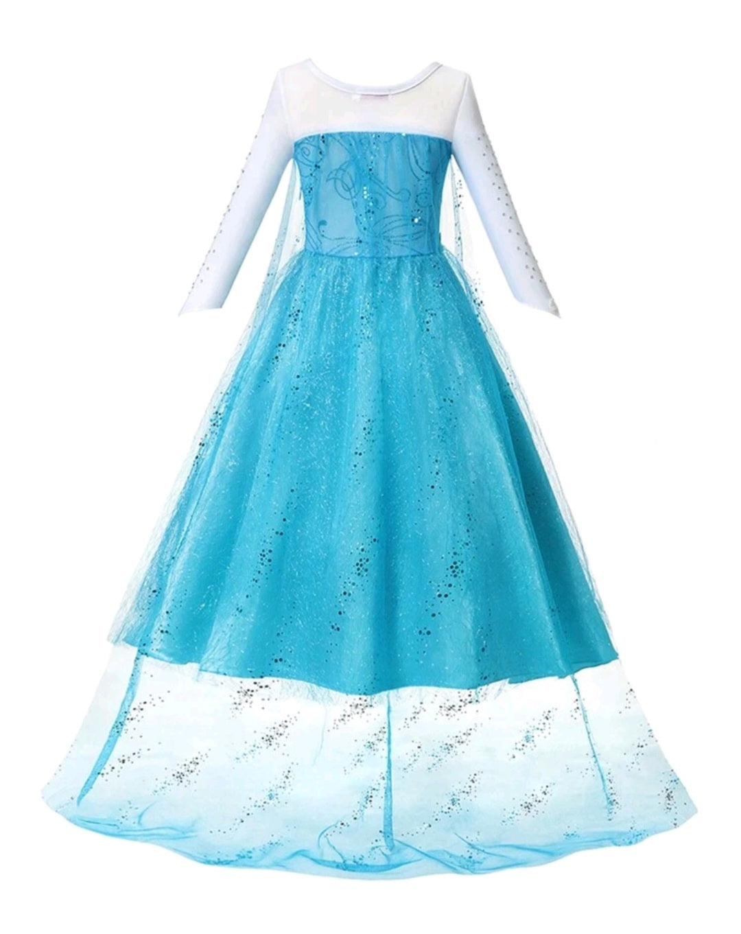 Teal Ice Princess Costume 