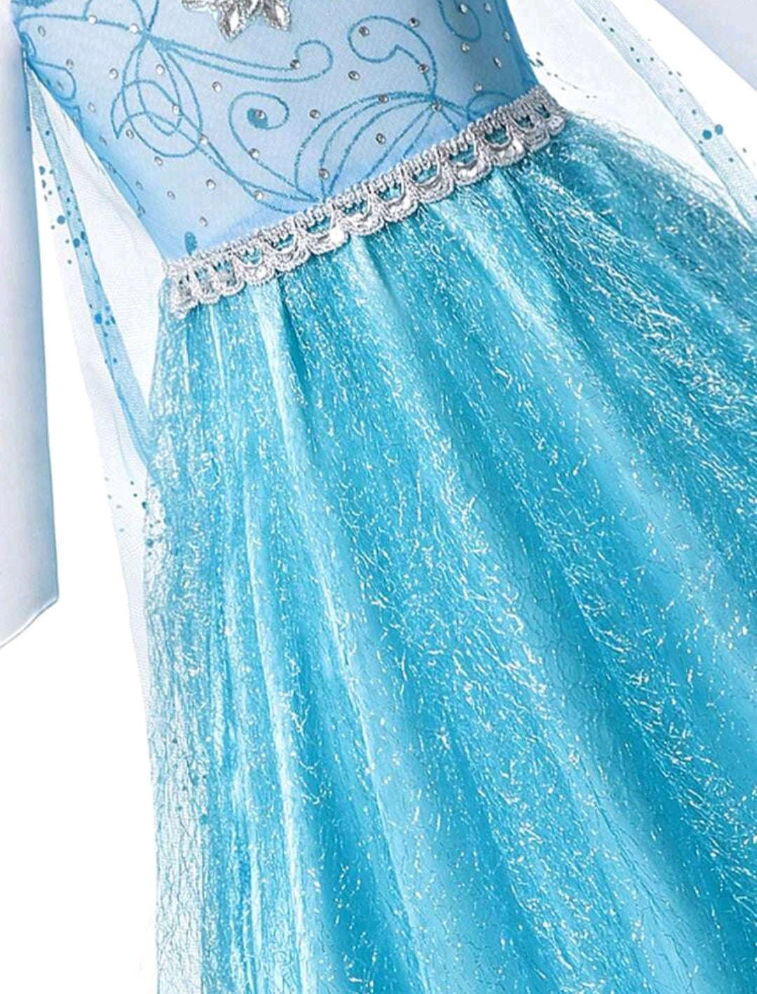 Teal Ice Princess Costume 