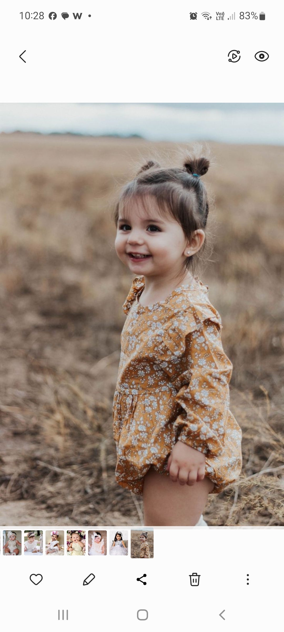 Mustard Floral Dess