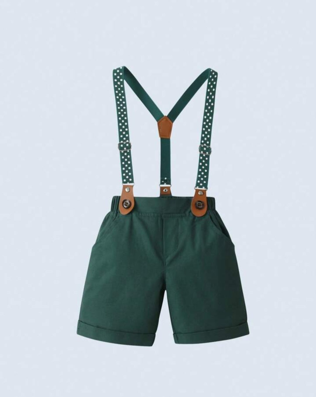 Forest Green Gentleman Suit 4PCS Outfit  2000136