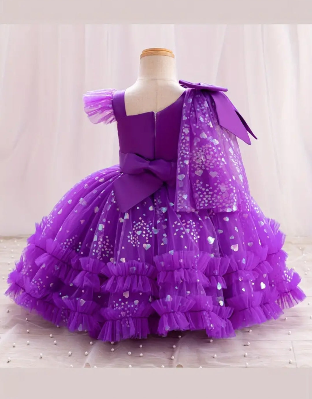 Purple Special Occassion Ball Gown 