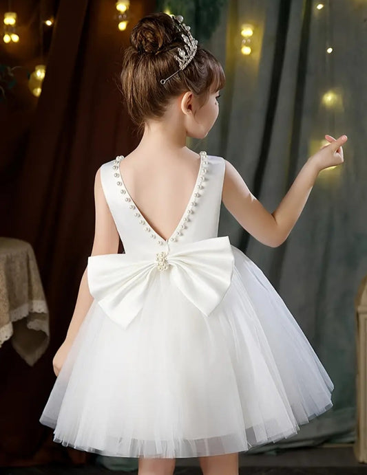 White Special Occasions Dress Ball Gown 