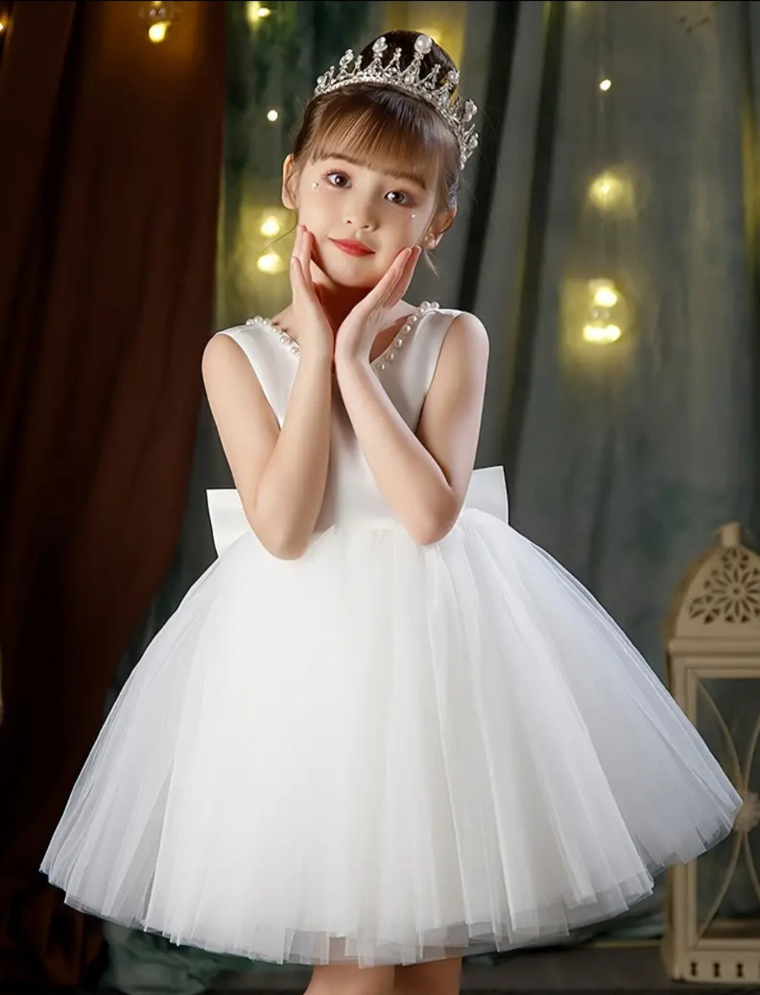 White Special Occasions Dress Ball Gown 1000689