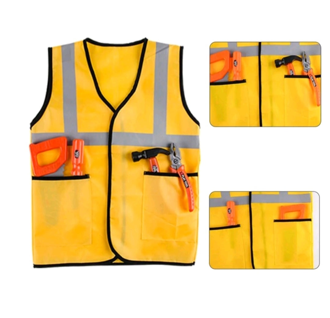 Construction Worker Vest, Career Day, Halloween 