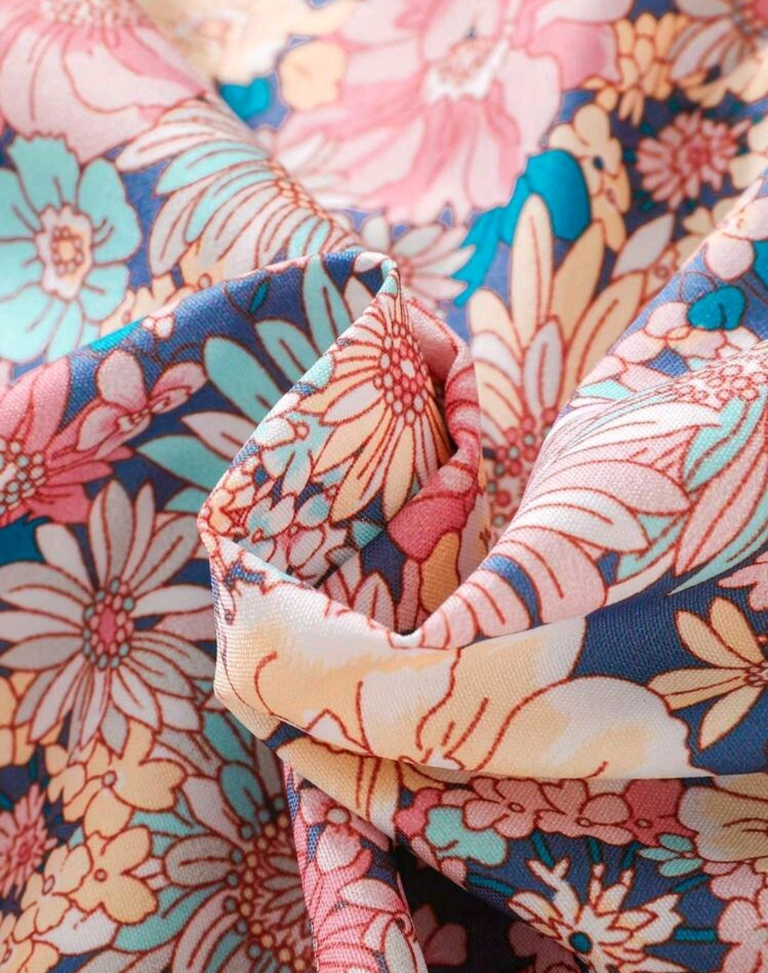 Mint Floral Dress Sibling Outfit  1000237