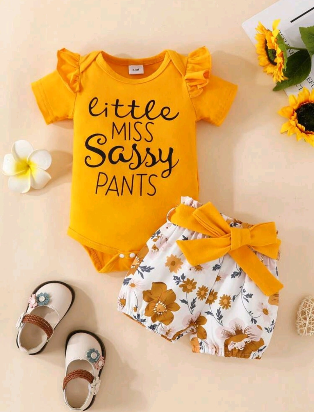 Little Miss Sassy Pants 2PCS 1000693