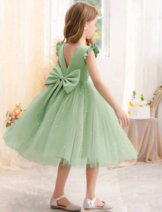 Sage Green Special Occasions Dress 