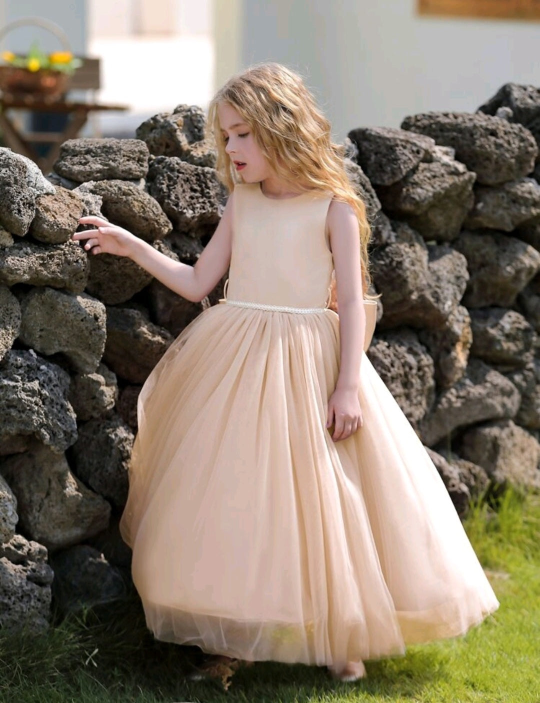 Champagne Formal Ball Gown 1000994