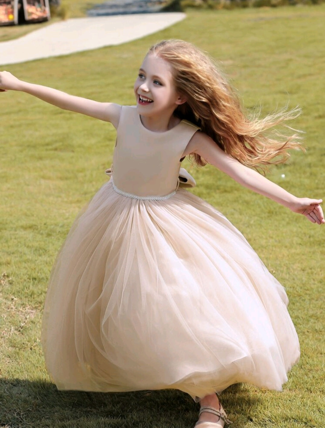 Champagne Formal Ball Gown 1000994