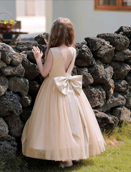 Champagne Formal Ball Gown 