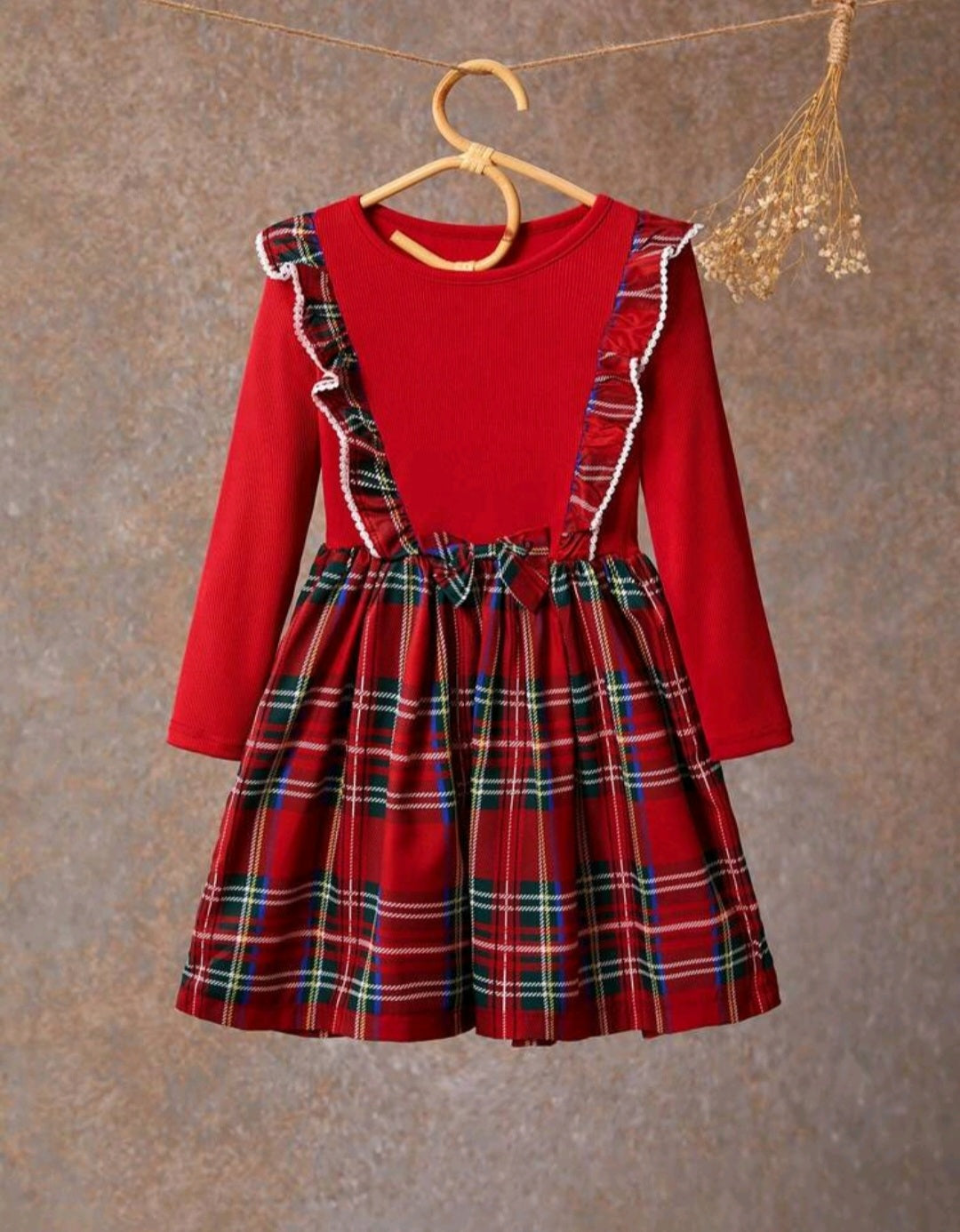 Red Tartan Dress 