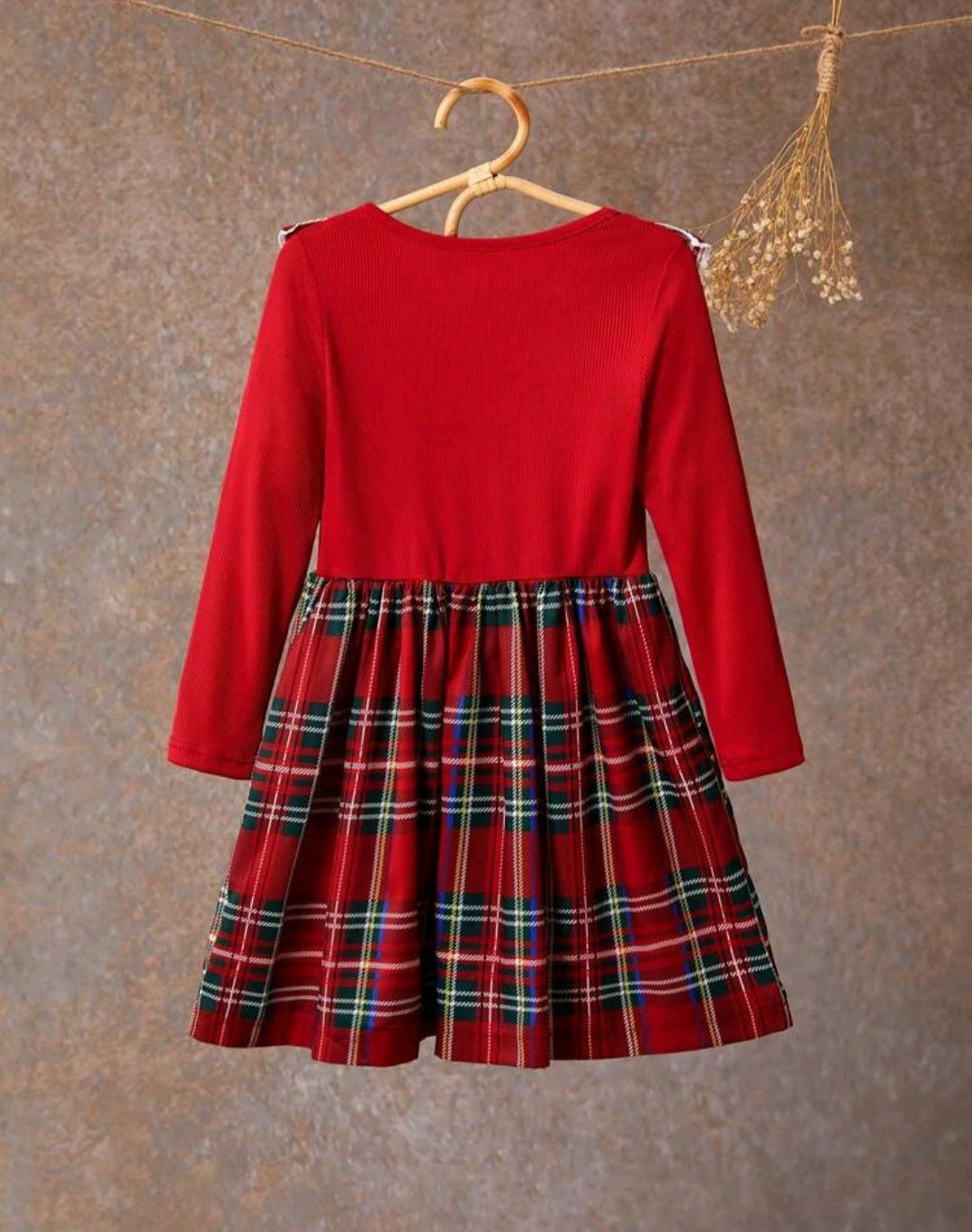 Red Tartan Dress 