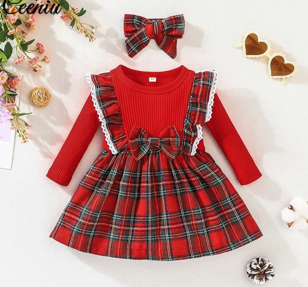 Red Tartan Dress 