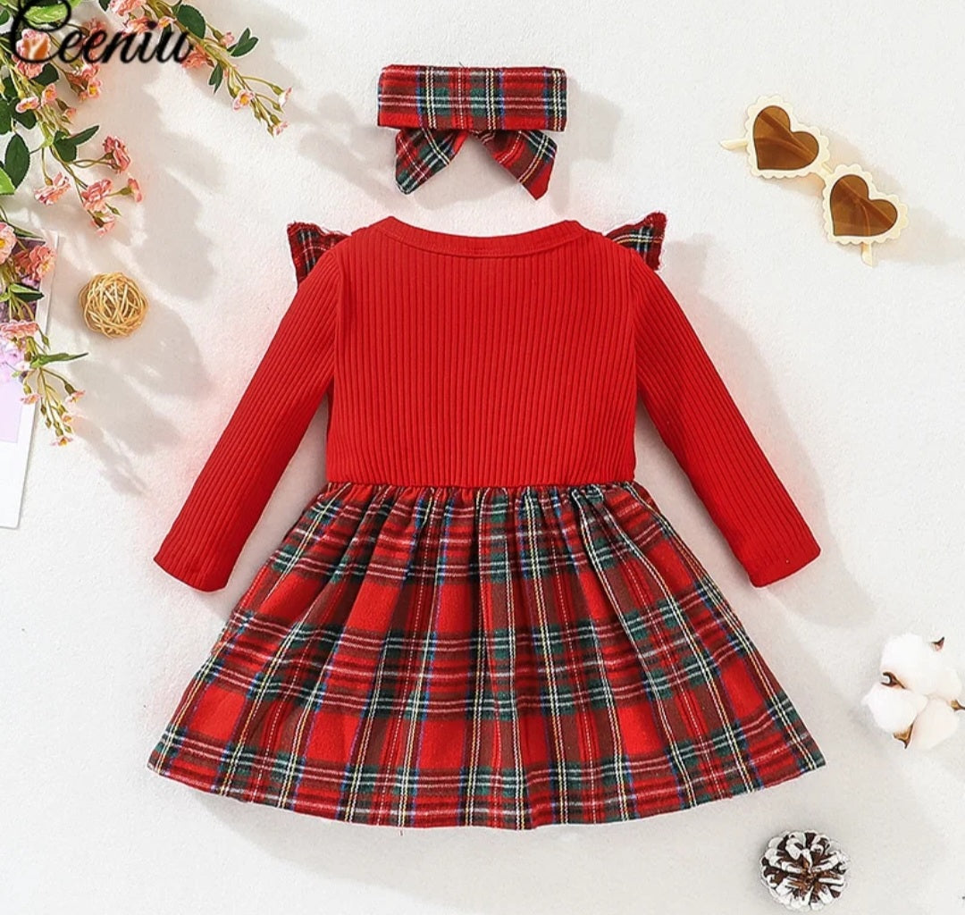 Red Tartan Dress 