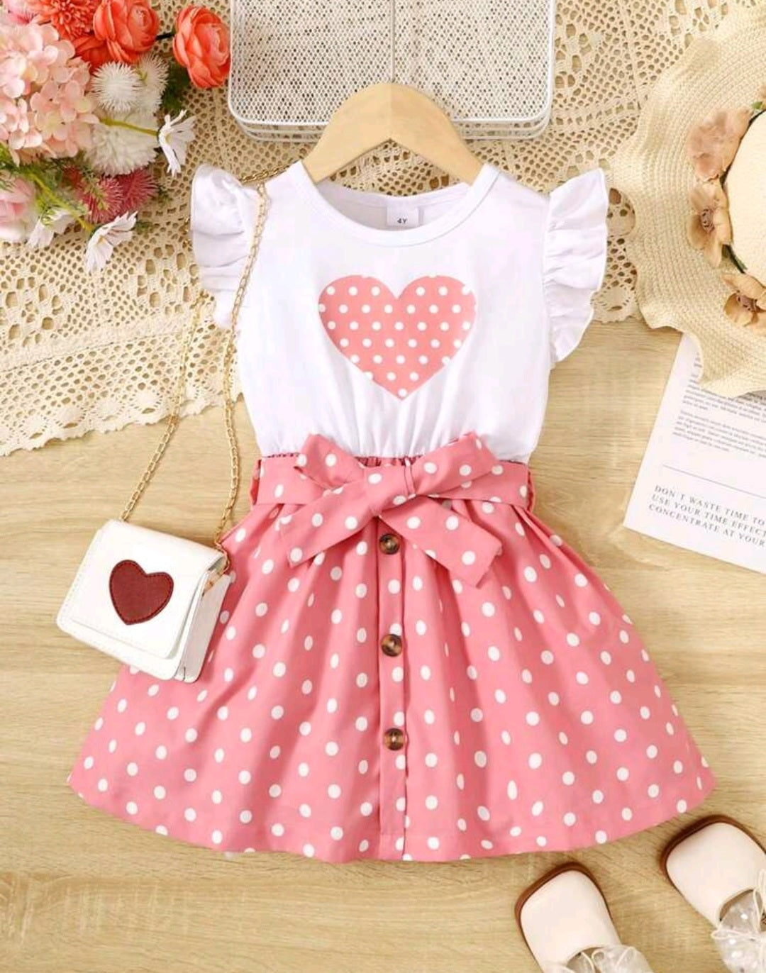 Polka Heart Dress 