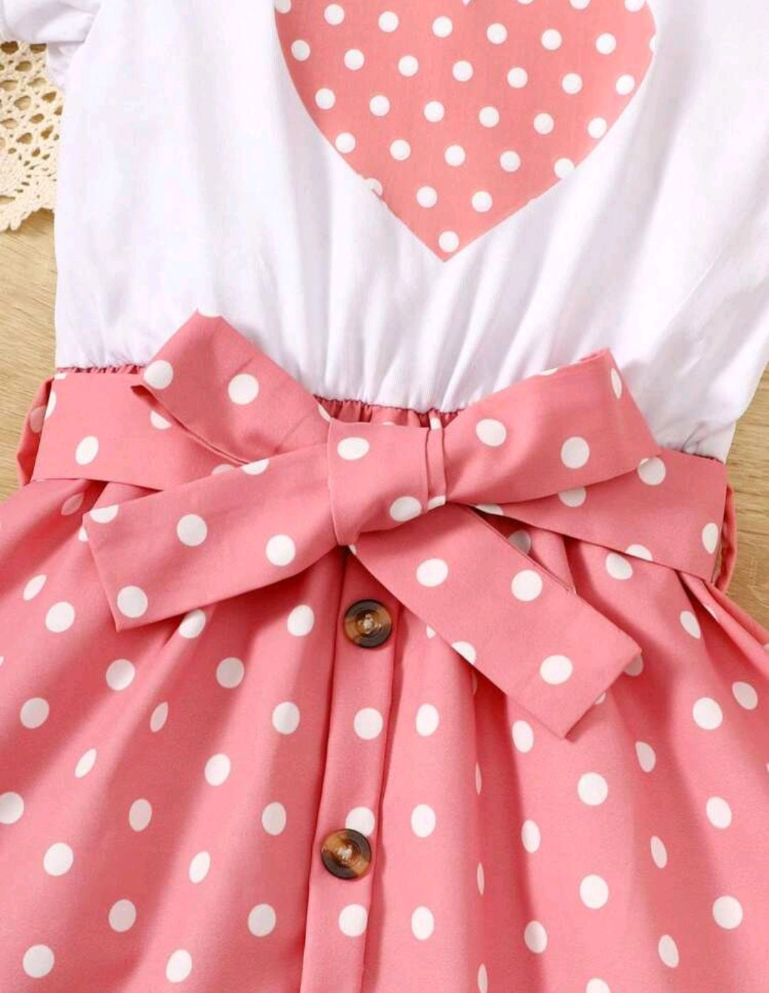 Polka Heart Dress 