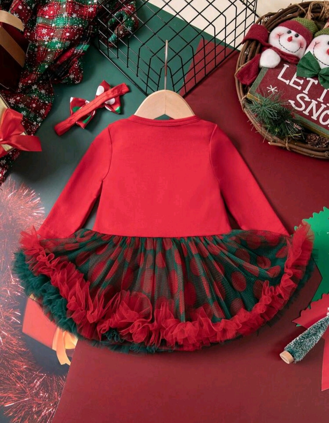 My First Christmas Romper and Tutu 1001187