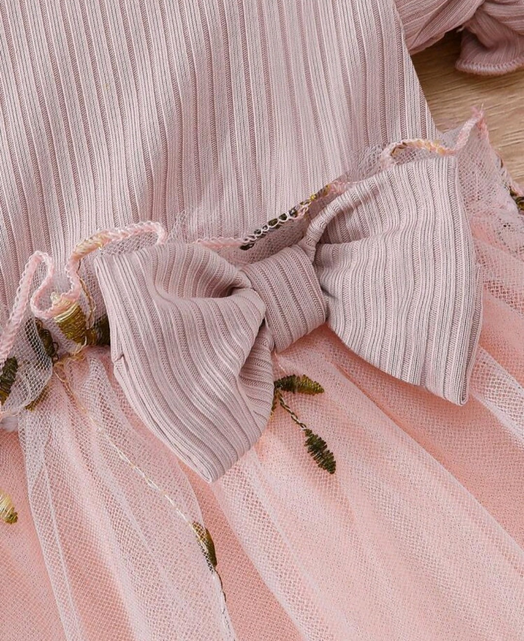 Floral Embroidered Dress 1000779