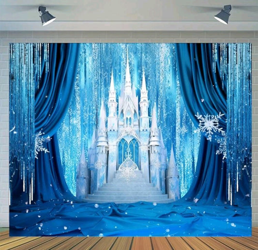Frozen Princess Back Drop 50001