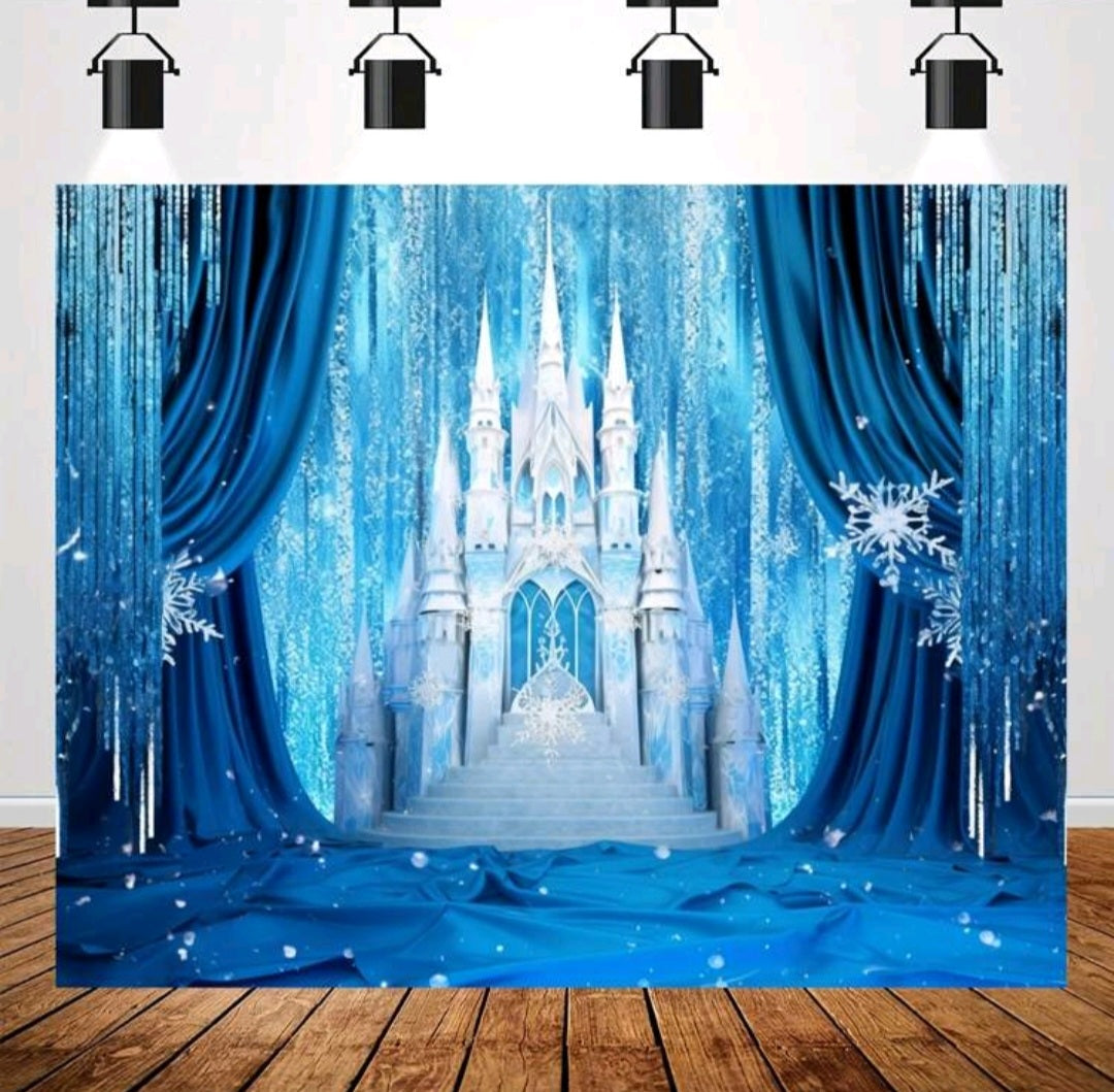 Frozen Princess Back Drop #50001