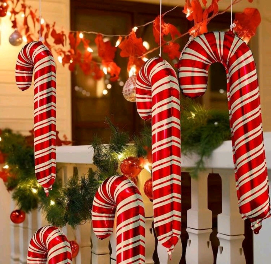 Candy Cane Balloon Set 5PCS