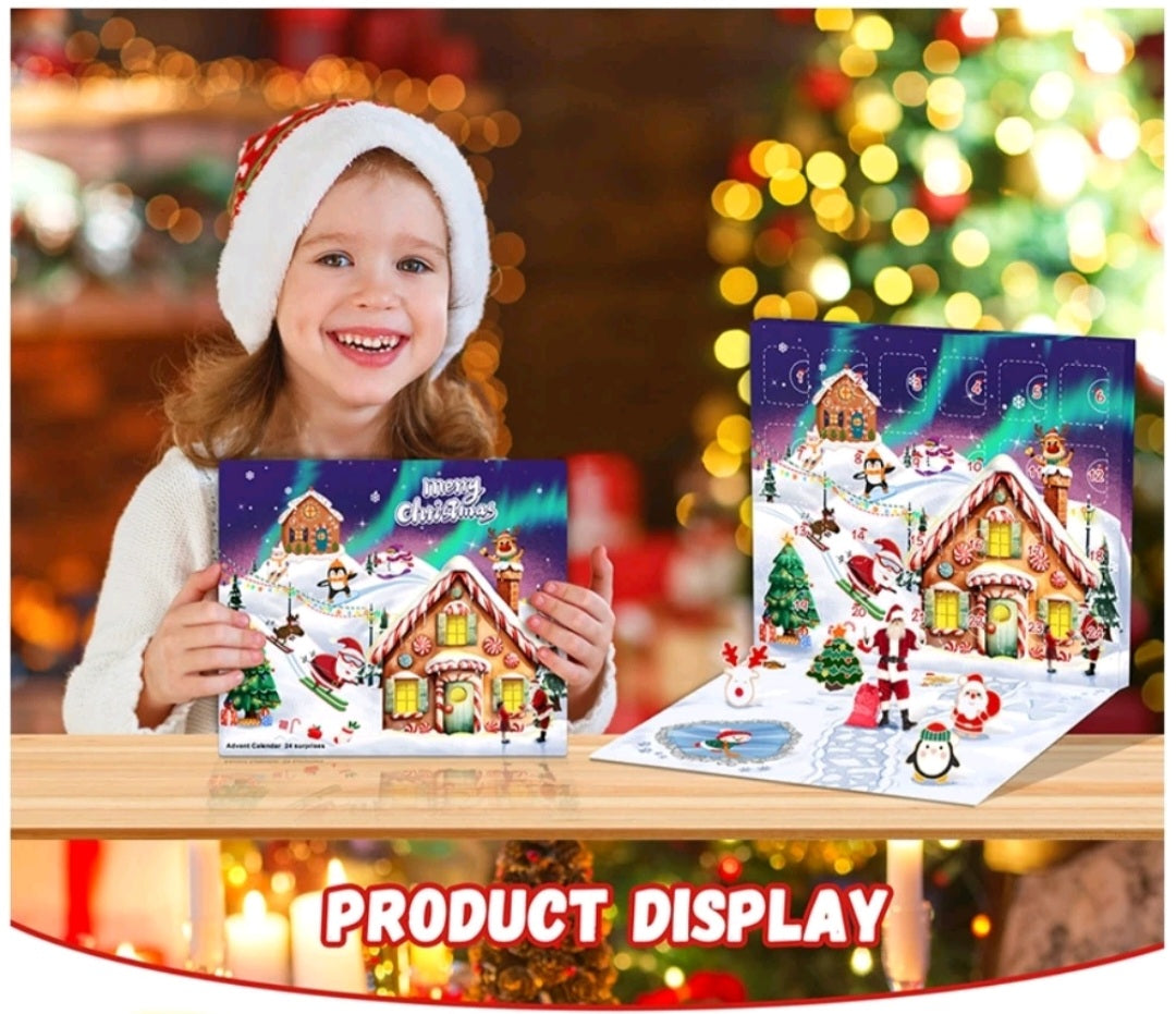 Advent Calendar, Christmas Charm Bracelet, 24 Day Countdown 4000306