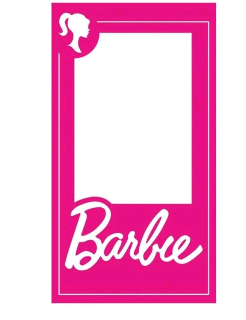 Barbie Photo Booth Banner