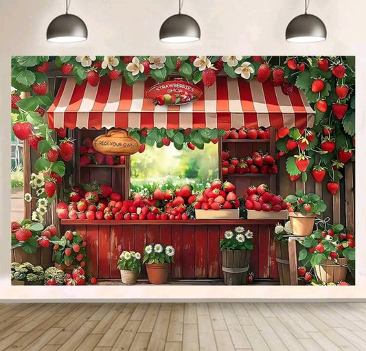 Strawberry Banner  50003