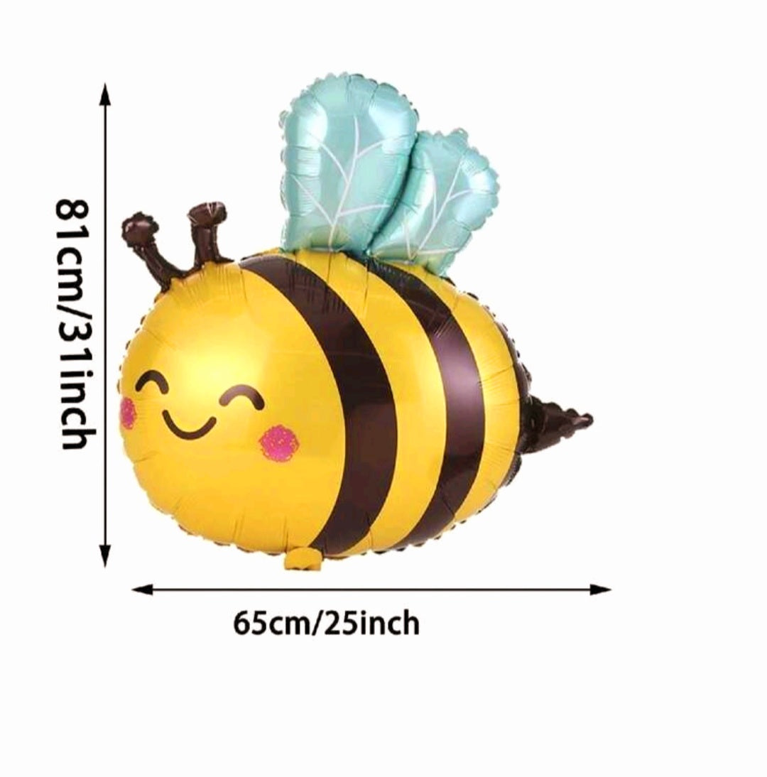 Happy Bee-Day 4PCS Balloon Set 