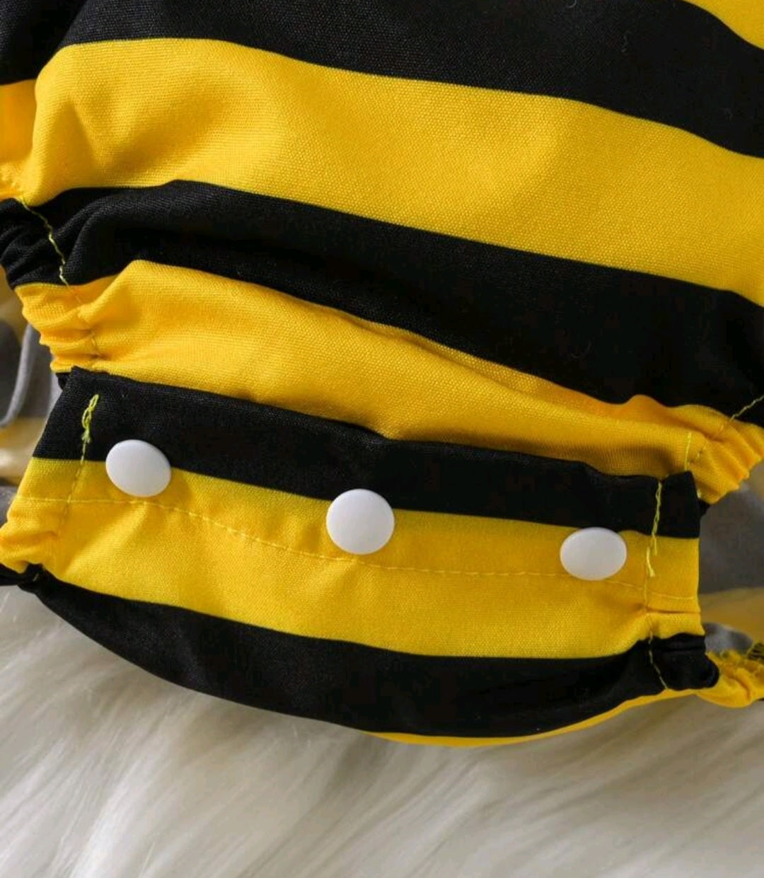 It's Your Bee-day Romper and Headband 