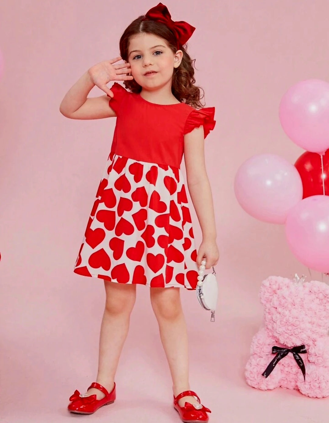 Valentine's Dress with Belt