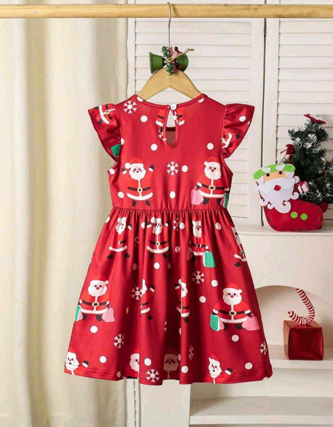 Christmas Dress Maroon