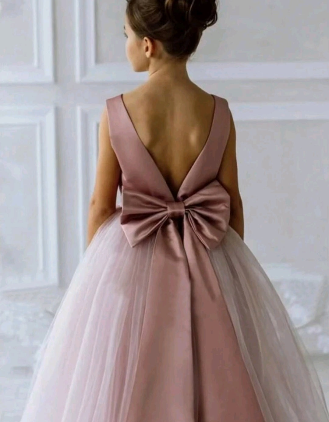 Pink Formal Dress with Headband 1000998