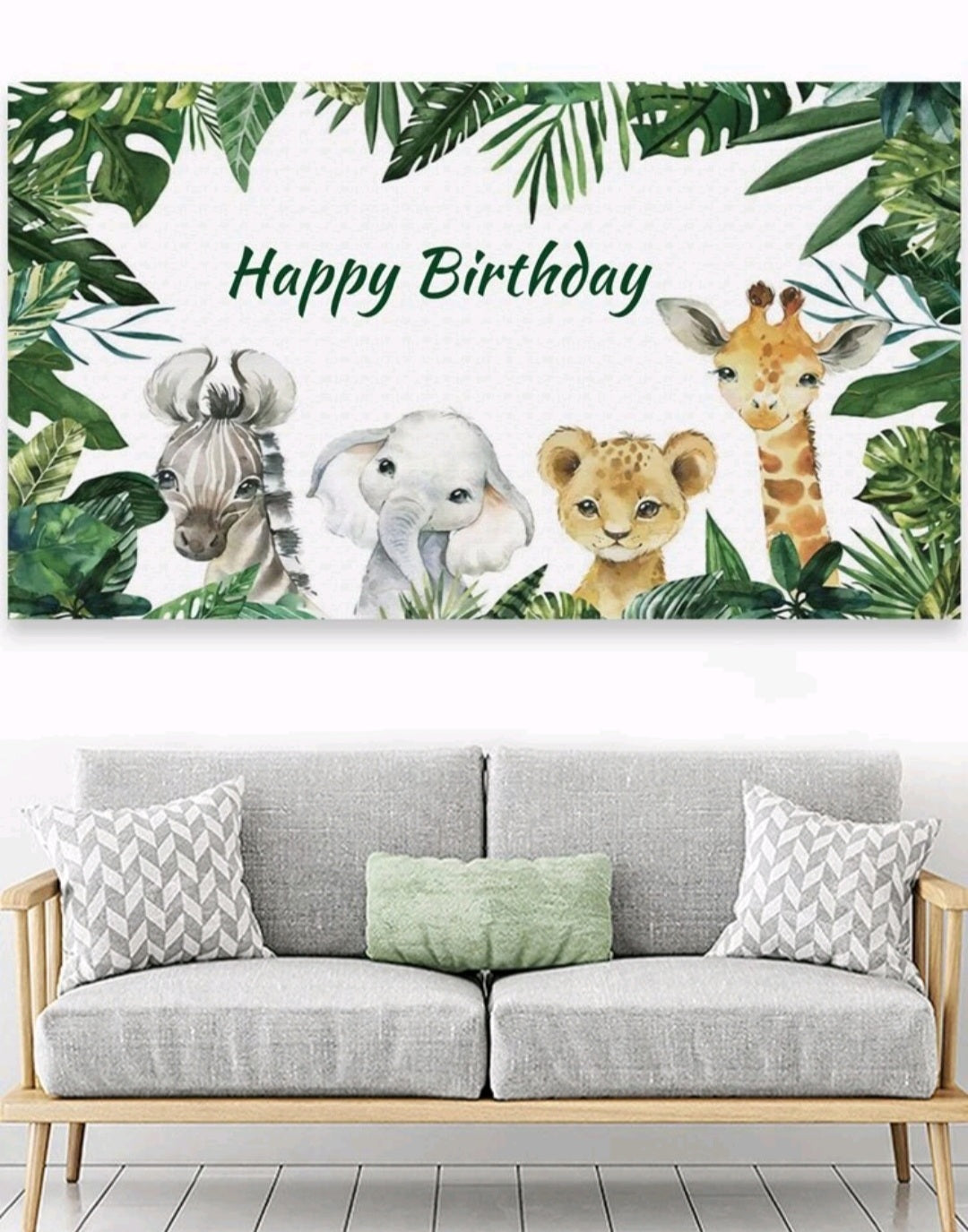 Animal Party Backdrop