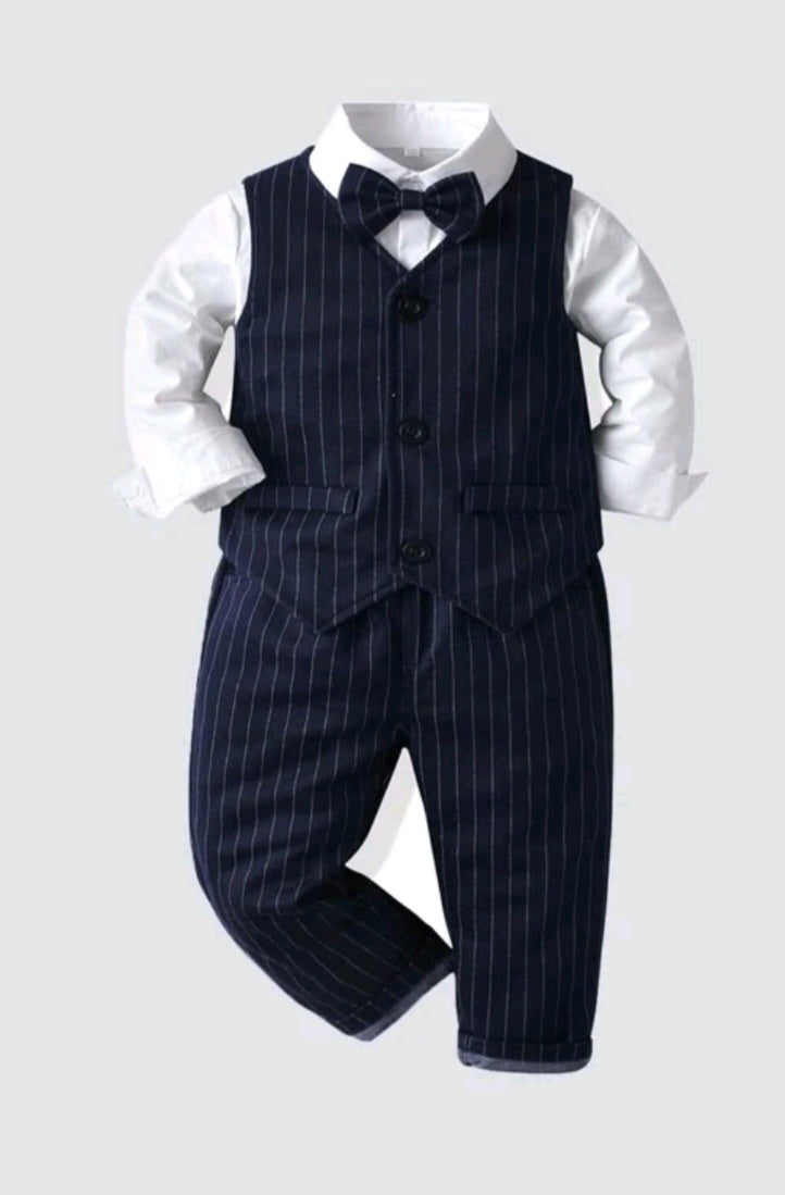 4PSC Gentleman Suit Luxury Range Navy 200053