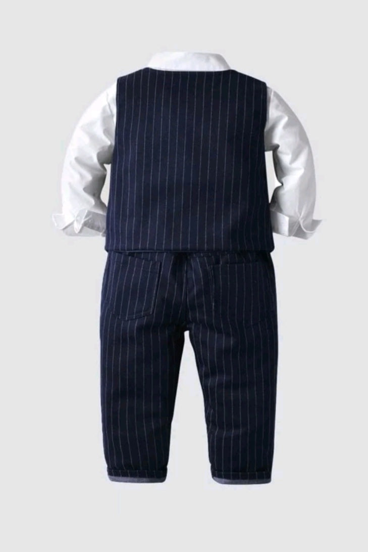 4PSC Gentleman Suit Luxury Range Navy 200053