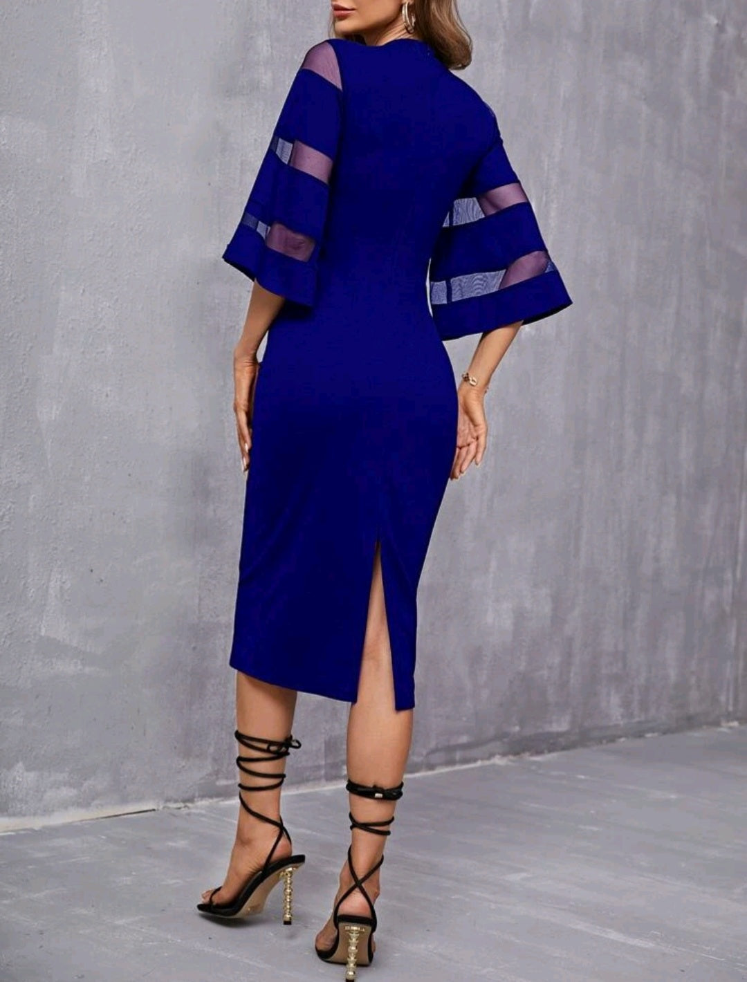 Royal Blue Ladies Special Occasions Dress #700026