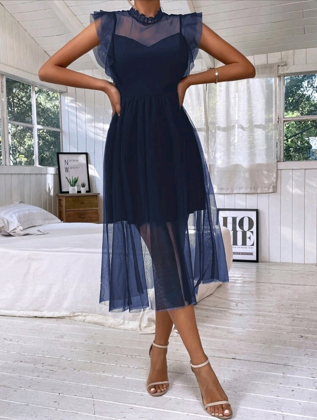 Navy Ladies Special Occasions Dress #700027