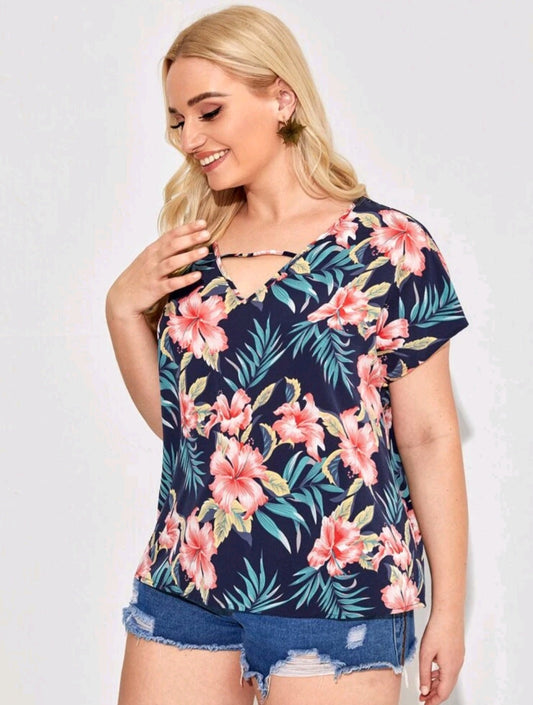 Hibiscus Flora Shirt #700033