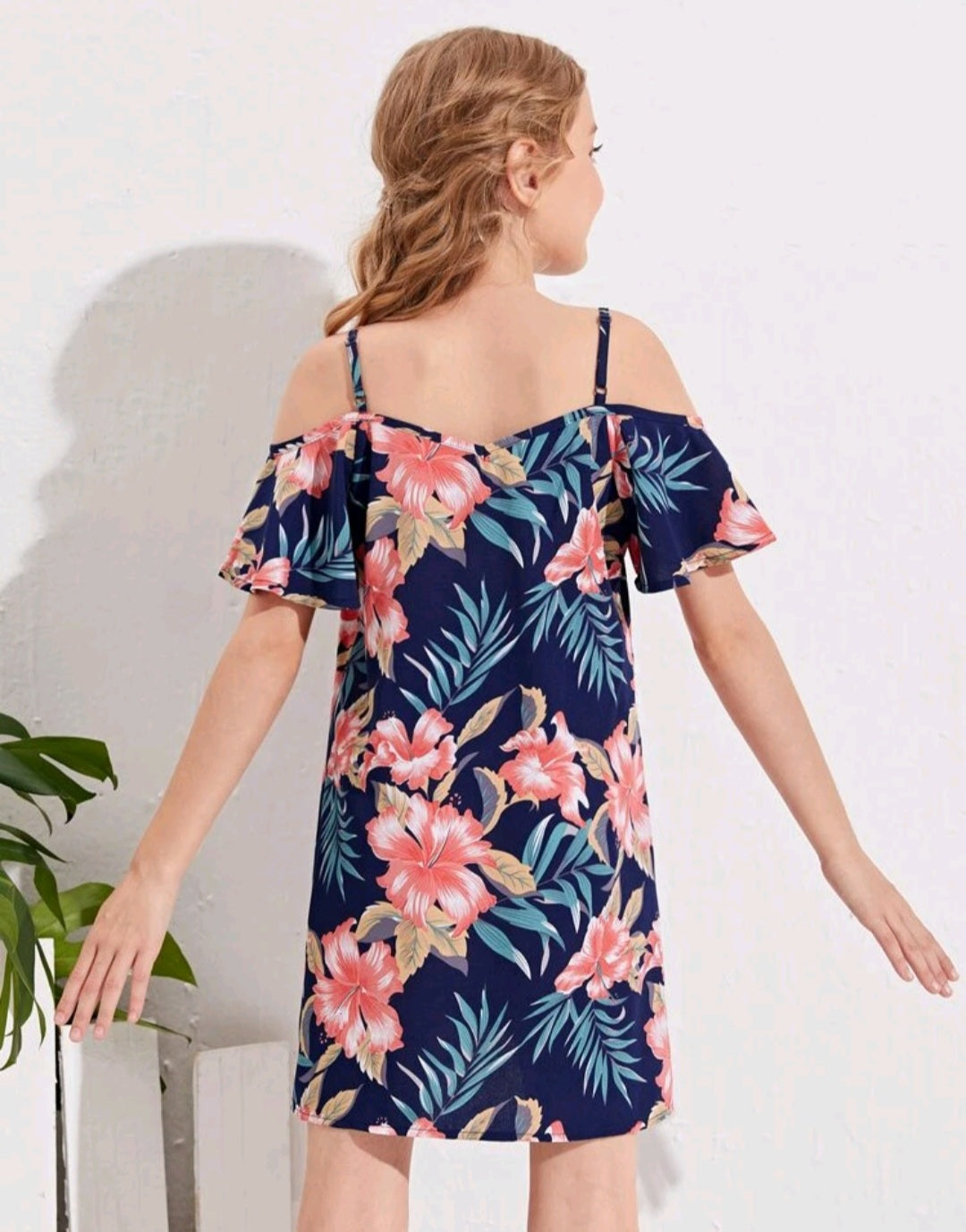 Hibiscus Floral Older Girls Dresses