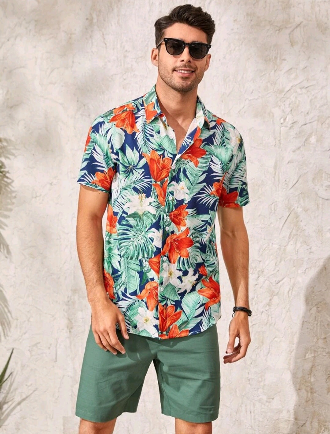 Mens Tropical Shirt