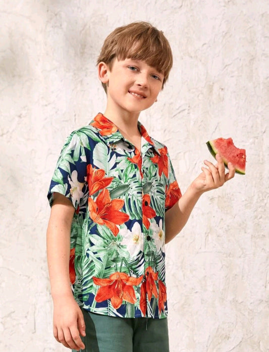 Tropical Boys Shirt #700049
