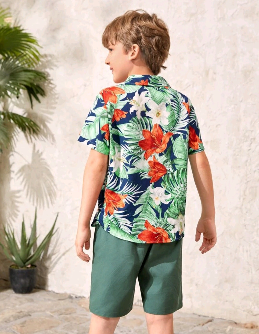 Tropical Boys Shirt #700049