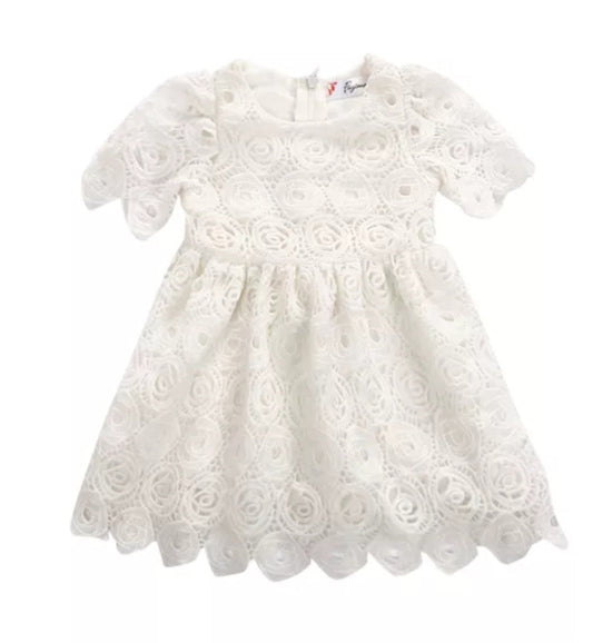 Lace Dress White #1000302
