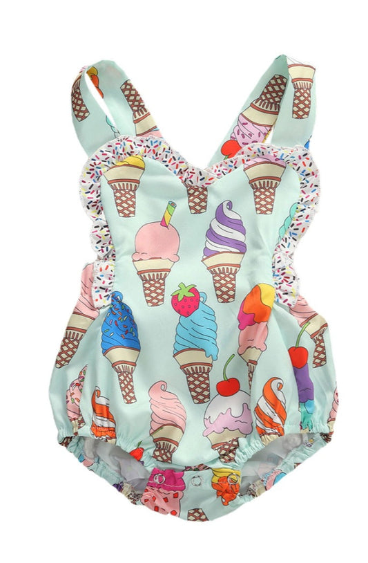 Ice-Cream Romper (Also Available in Dress for Older Girls 1000196