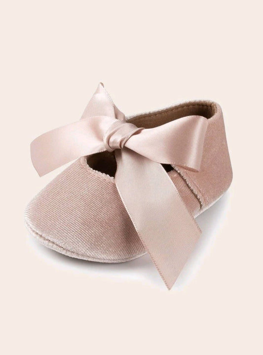 Velvet Bow Pumps