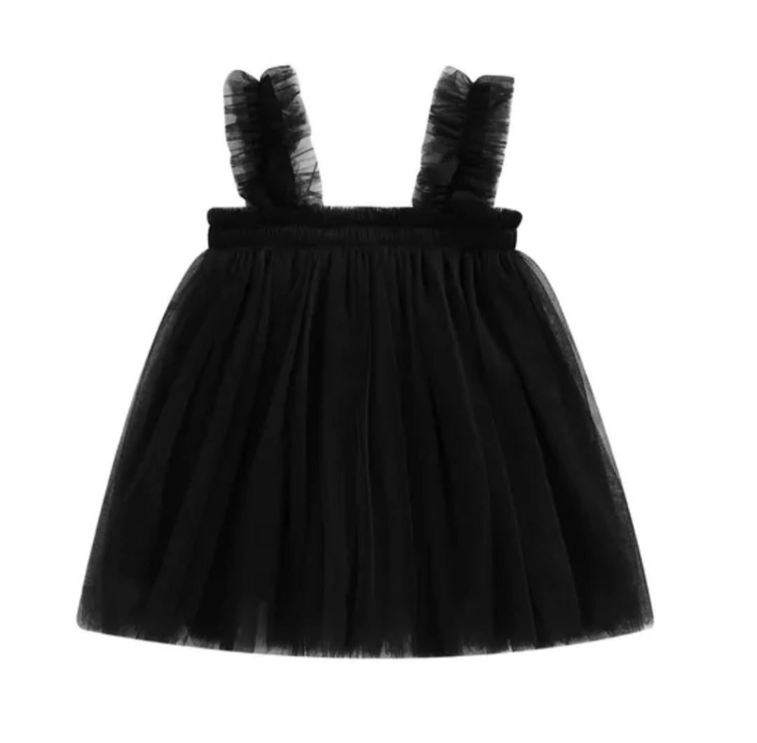 Black Tulle Dress 1000165